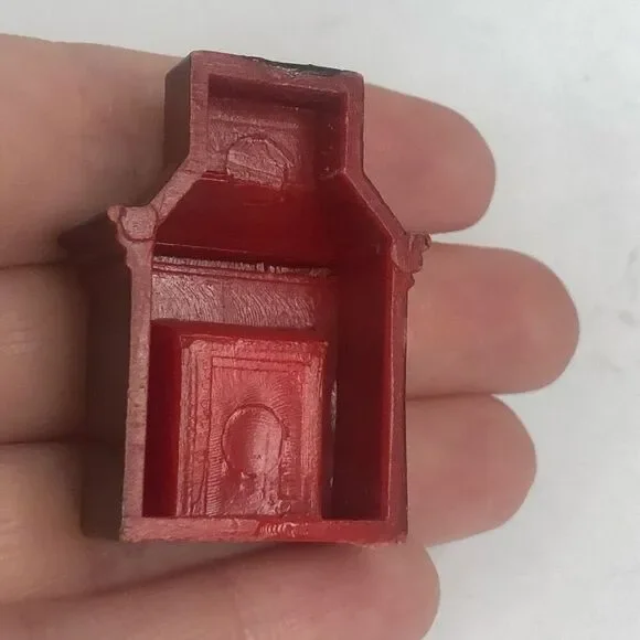 vintage little scenes chimney brown miniature dollhouse crafts christmas - Picture 3 of 4